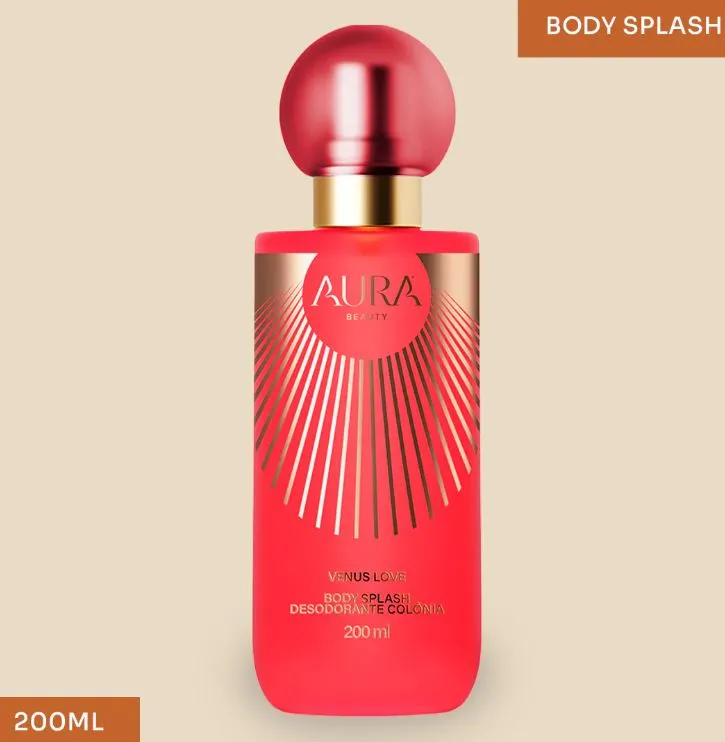 BODY SPLASH AURA BEAUTY VENUS LOVE 200ml