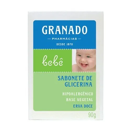 Granado Sabonete em Barra de Glicerina Bebê Lavanda 90g