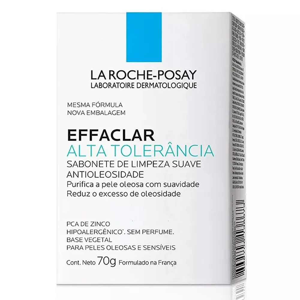 Sabonete Facial Em Barra Effaclar Alta Tolerância Antioleosidade Com 70g La Roche-posay