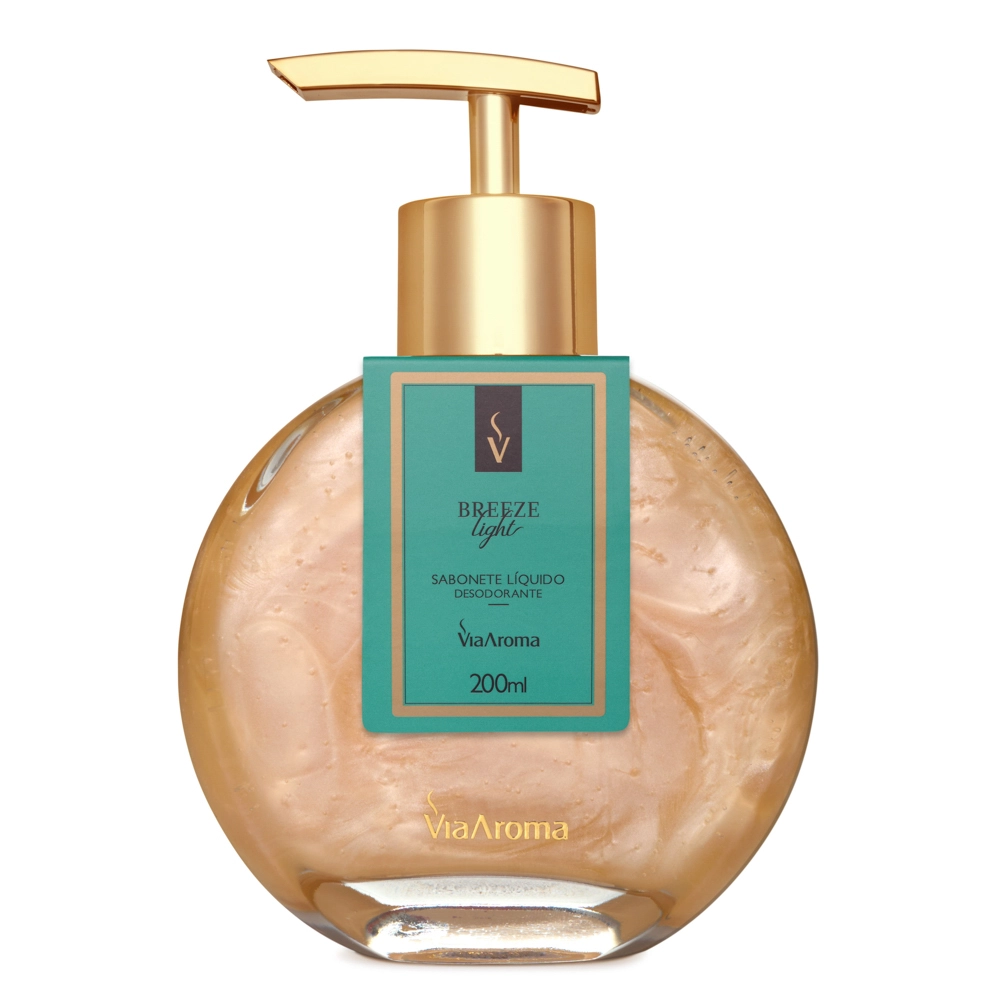 Sabonete Líquido Desodorante Breeze Via Aroma - 200ml