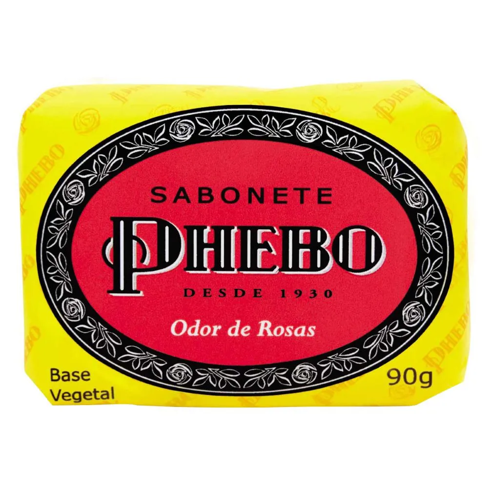 Sabonete em Barra Phebo Odor de Rosas 90g