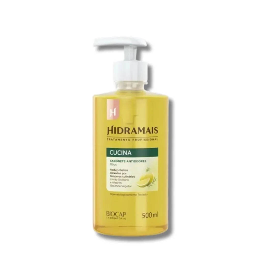 Sabonete Líquido Hidramais 500ml Cucina Limão e Alecrim