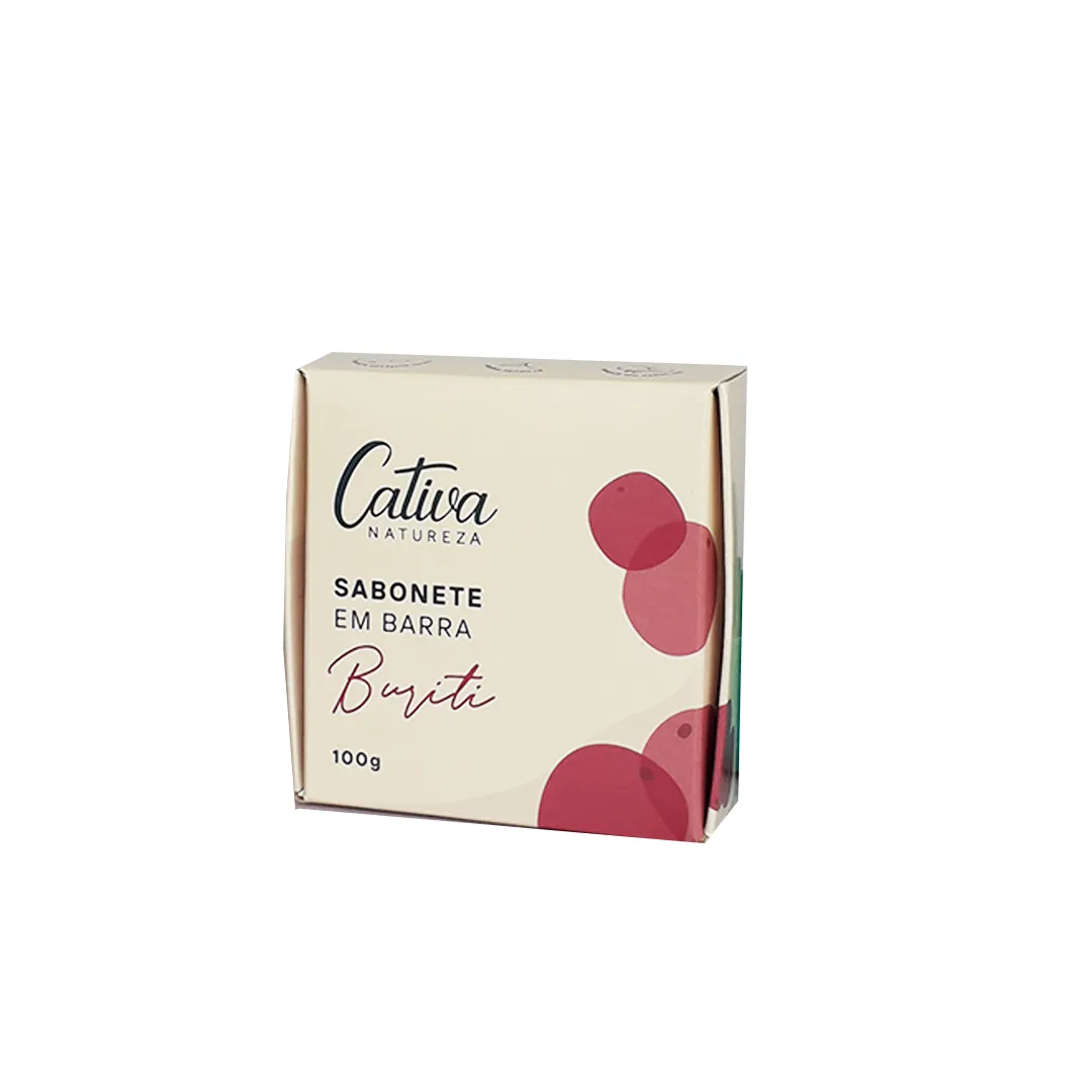 Sabonete Vegetal de Buriti - Cativa - Barra de 100g