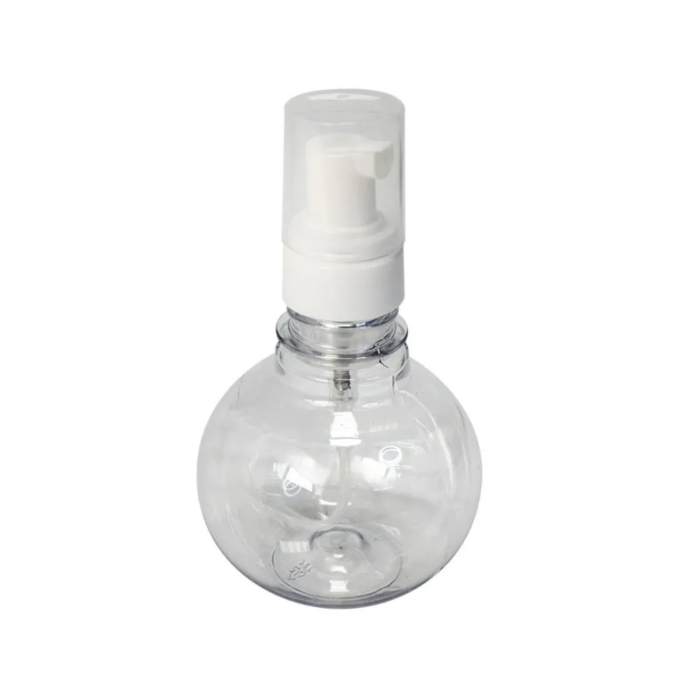 Saboneteira Transparente com Válvula de Espuma Santa Clara 180ml