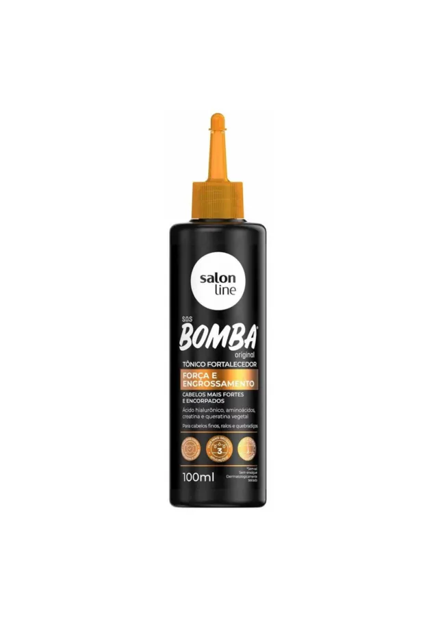 Tônico SOS Bomba Força e Engrossamento 100ML - Salon Line