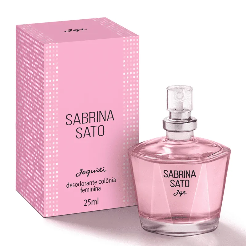 DESODORANTE COLÔNIA FEMININA JEQUITI SABRINA SATO 25ml