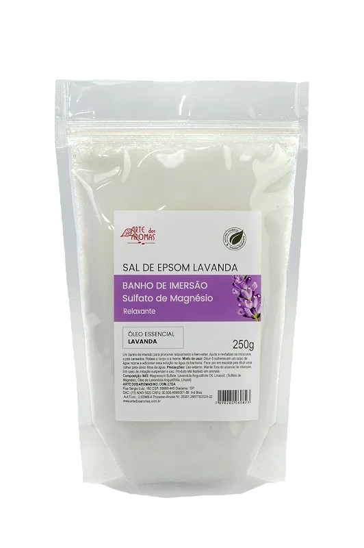 Sal de Epsom Lavanda 250g