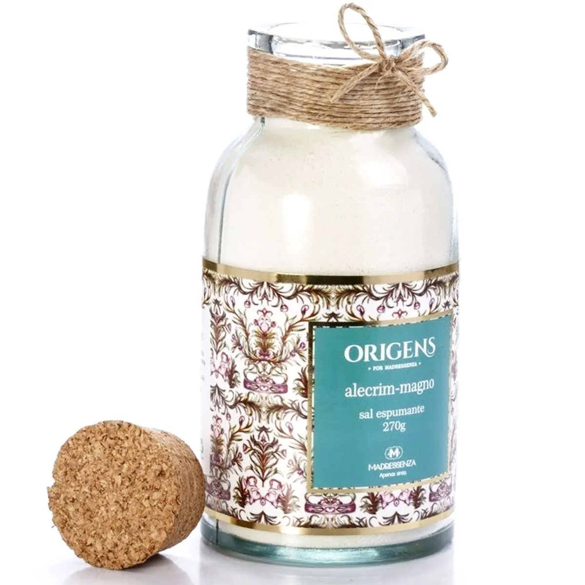 Sal de Banho Espumante Madressenza 250g Alecrim-Magno