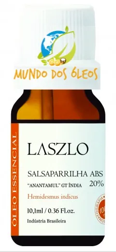 Óleo Absoluto de Salsaparrilha - Anantamul - 20% - Laszlo - Frasco com