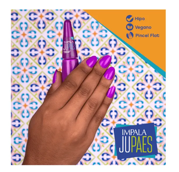 ESMALTE IMPALA JU PAES SAMBAQUI SAMBALA 8ML