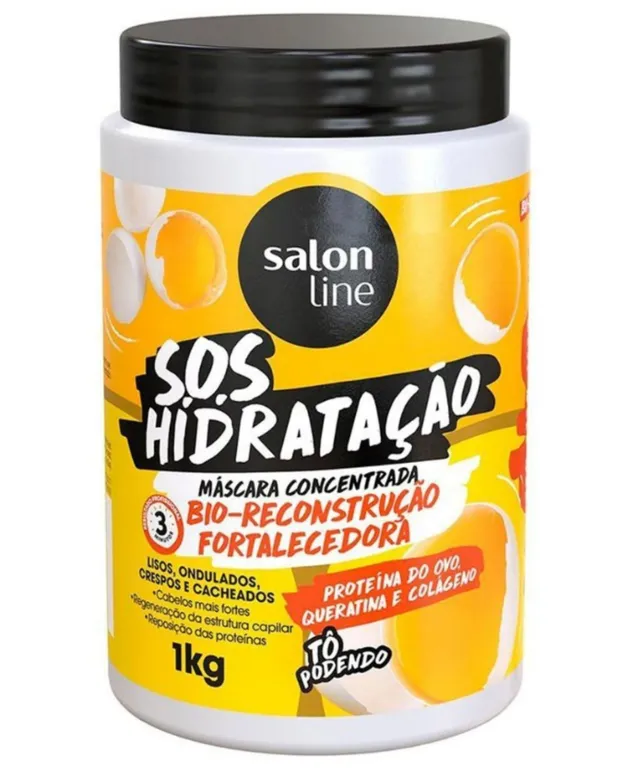 MASCARA SALON LINE BIO-RECONSTRUCAO TO PODENDO 1KG
