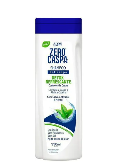 SHAMPOO ALYNE ZERO CASPA DETOX REFRESCANTE 350ML
