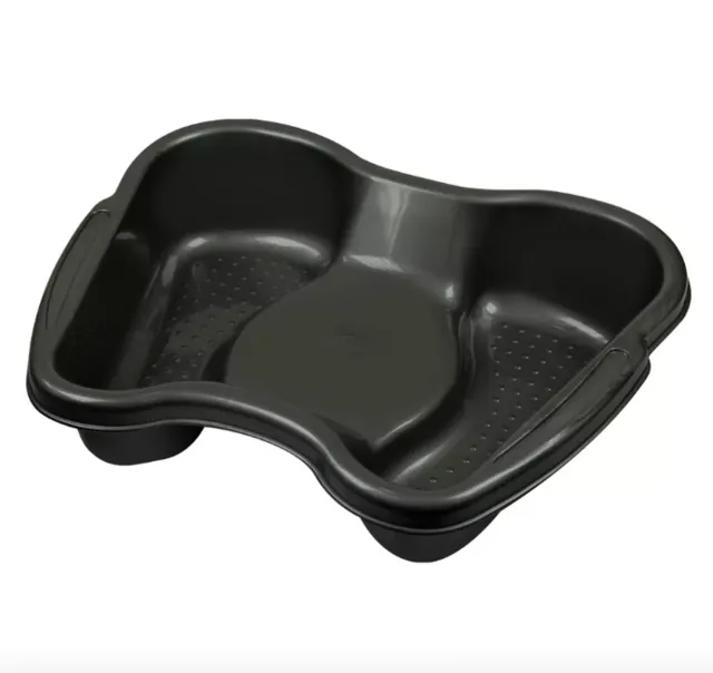 BACIA ESPECIAL PARA PEDICURE PRETA SANTA CLARA REF.304