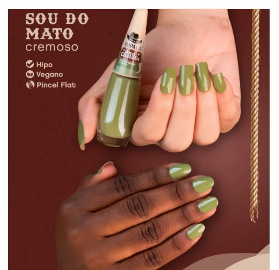 ESMALTE IMPALA ANA CASTELA SOU DO MATO 7.5ML