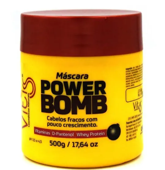 MASCARA CAPILAR VITISS POWER BOMB 500G