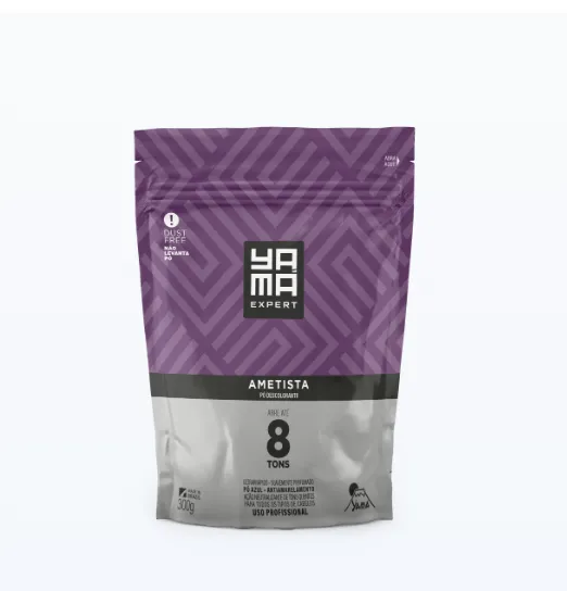 PO DESCOLORANTE YAMA AMETISTA 300G REFIL