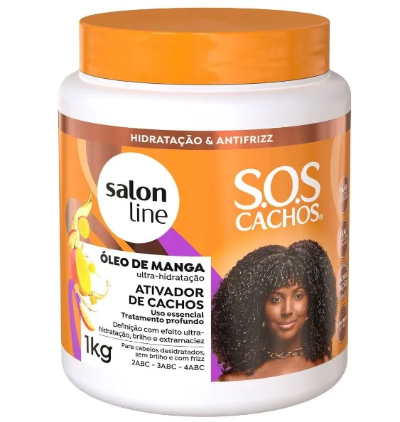 ATIVADOR CACHOS SALON LINE S.O.S UMIDIFICADOR 1KG