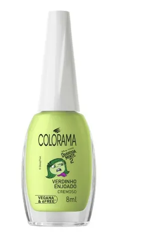 ESMALTE COLORAMA NU VERDINHO ENJOADO 8M
