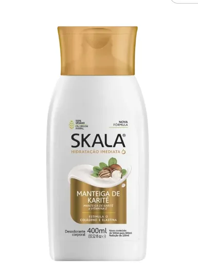 LOCAO HIDRATACAO SKALA MANTEIGA DE KARITE 400ML