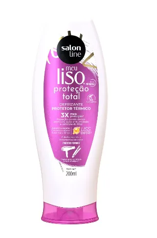 Defrizante Protetor Térmico Meu Liso Proteção Total Salon Line 200ml