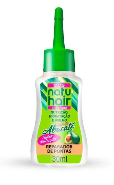 REPARADOR DE PONTAS NATUHAIR OLEO ABACATE 30ML