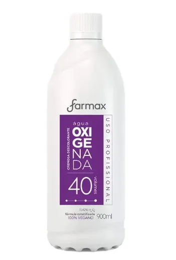 AGUA OXIGENADA CREMOSA FARMAX 40VOL 900ML