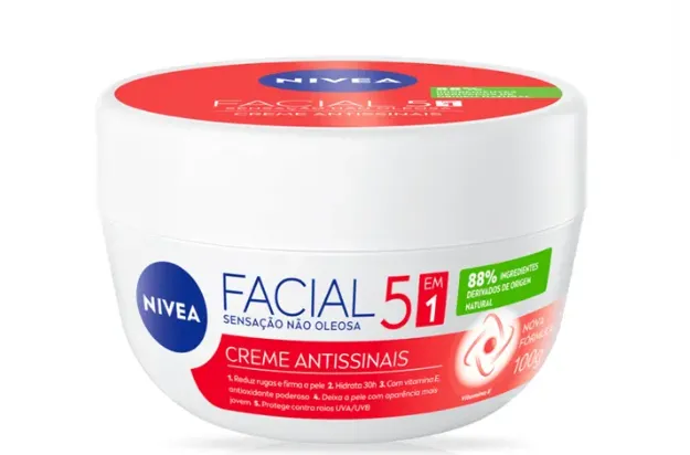 CREME NIVEA FACIAL NUTRI ANTISSINAIS 100GR NIVEA Creme Facial Antissinais
