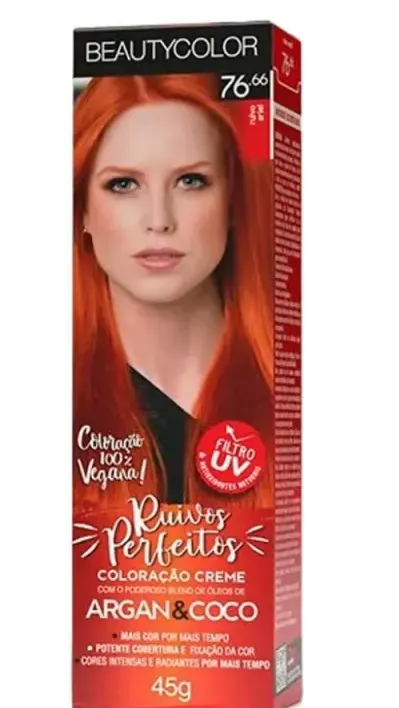 TINTA BEAUTY COLOR INDIVIDUAL 76.66 RUIVO ARIEL