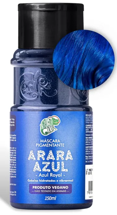 MASCARA PIGMENTANTE KAMALEAO ARARA AZUL 150ML