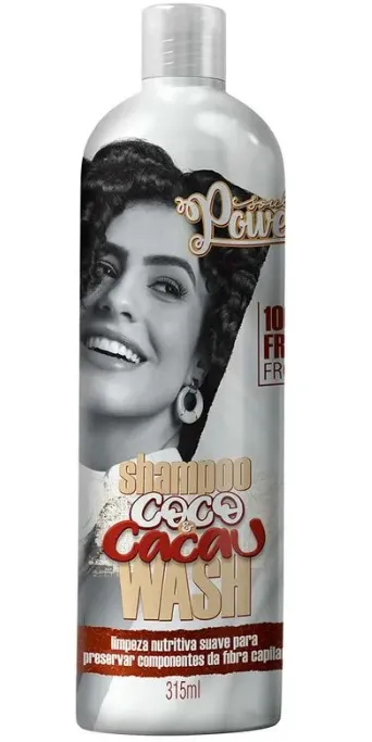 SHAMPOO SOUL POWER COCO E CACAU WASH 315ML