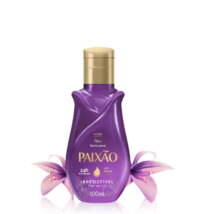 OLEO PAIXAO PARA BANHO IRRESISTIVEL 100ML