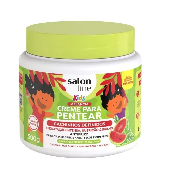 CREME PARA PENTEAR SALON LINE KIDS MELANCIA 500G