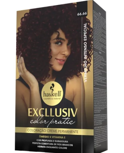 COLORACAO HASKELL 66.66 PRATIC EXCLLUSIV