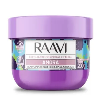 ESFOLIANTE CORPORAL E FACIAL RAAVI AMORA 200G