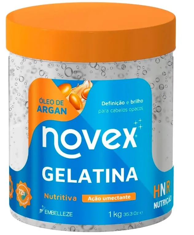 GELATINA NOVEX OLEO DE ARGAN 1KG