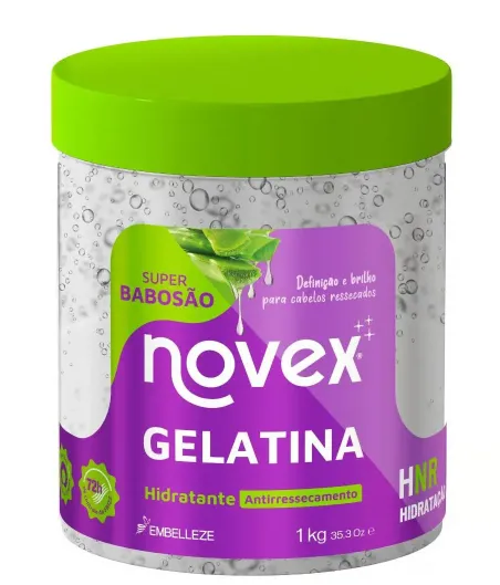 GELATINA NOVEX SUPER BABOSAO 1KG