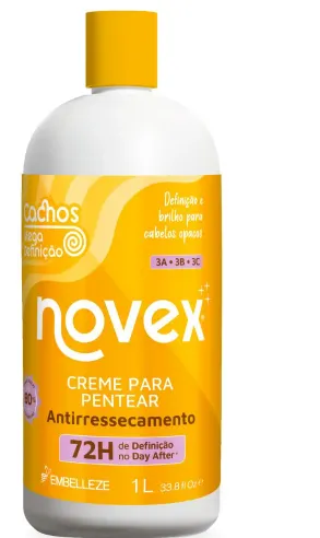 CREME PARA PENTEAR NOVEX CACHOS MEGA DEFINICAO 1L