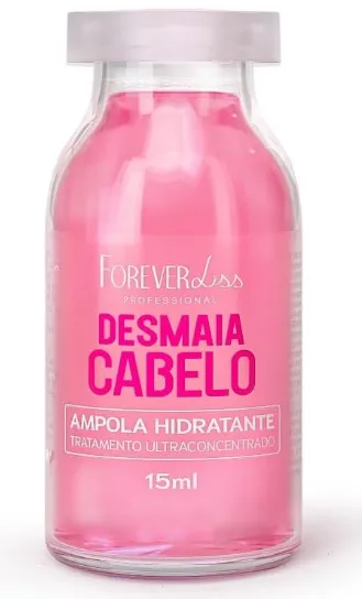 AMPOLA FOREVER LISS DESMAIA CABELO 15ML