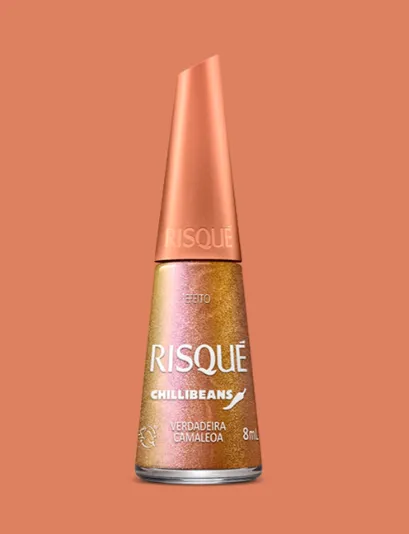 ESMALTE RISQUE CHILLI BEANS VERDADEIRA CAMALEOA