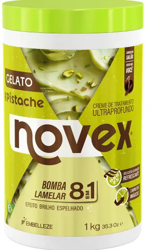 CREME HIDRATANTE NOVEX GELATO PISTACHE 1KG