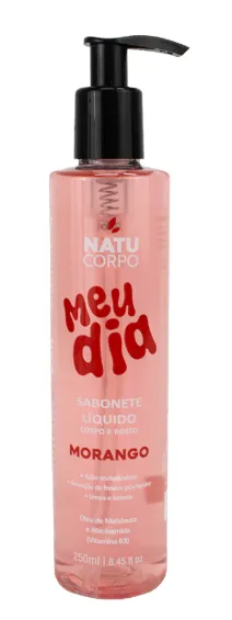 SABONETE LIQUIDO MORANGO NATUCORPO 250ML