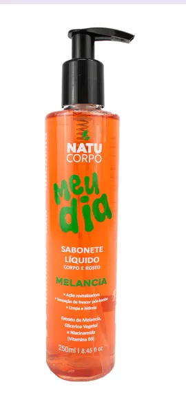 SABONETE LIQUIDO MELANCIA NATUCORPO 250ML