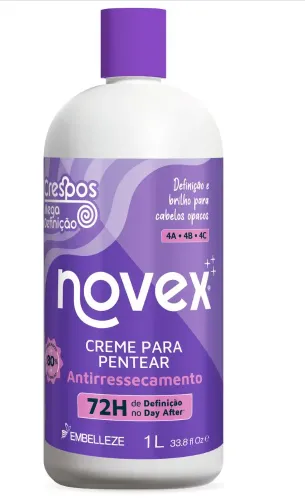 CREME PARA PENTEAR NOVEX CRESPOS MEGA DEFINIDOS 1 LITRO