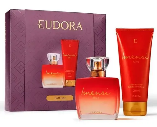 KIT IMENSI ALIVE DEO COLONIA E LOCAO 100ML/100ML