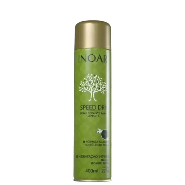 Secante para Esmalte Speed Dry Spray 400ml - Inoar