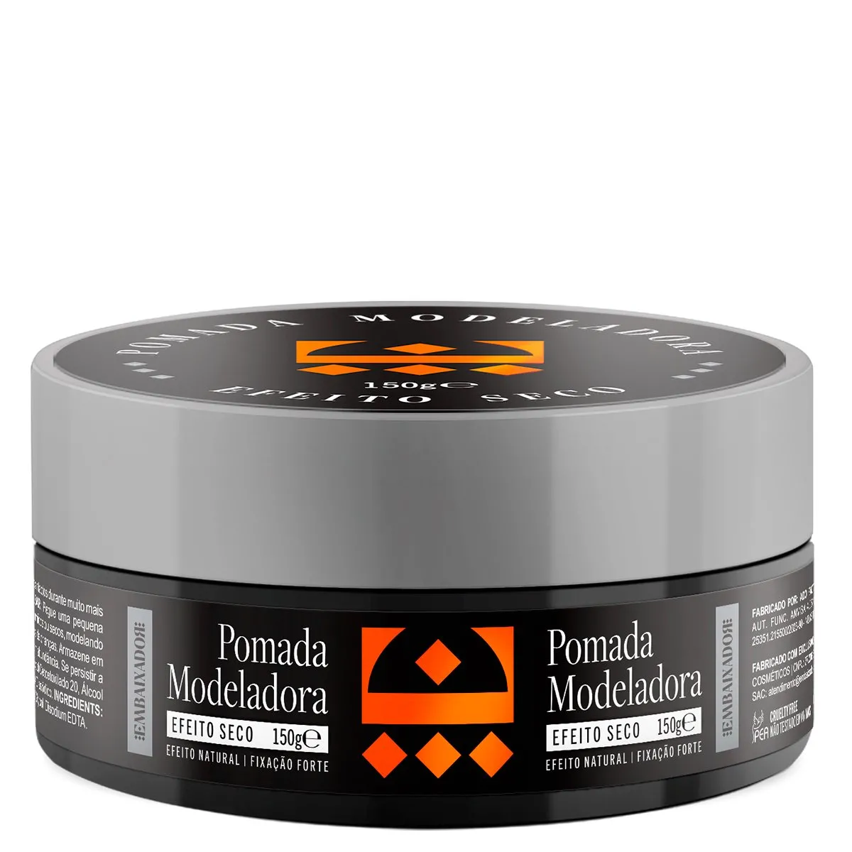 Pomada para Cabelo Efeito Seco Embaixador 150g