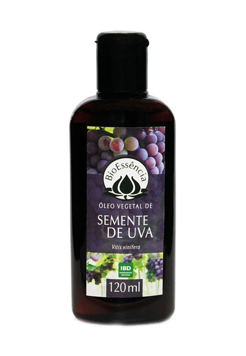 Óleo Vegetal de Semente de Uva - BioEssência - 120ml