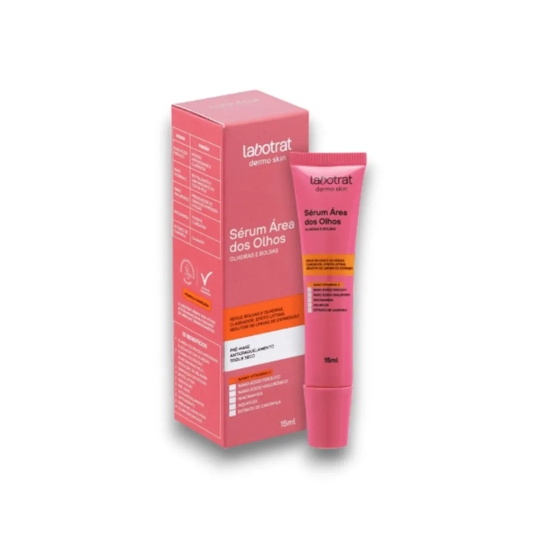 Sérum Clareador Área Dos Olhos Labotrat Dermo Skin - Olheiras e Bolsas 15ml