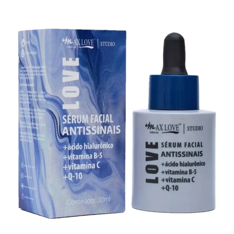 Sérum Facial Antissinais 30ml Max Love