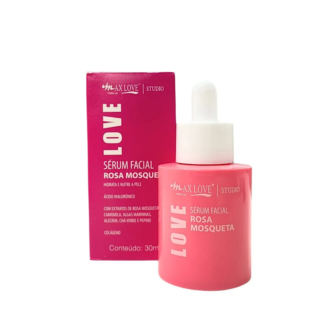 Sérum Facial Rosa Mosqueta Max Love 30ml (Nova Embalagem)